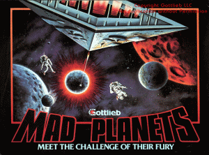 Mad Planets promotional flyer