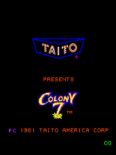 Colony 7 title screen