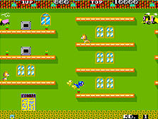 Flicky gameplay screen shot