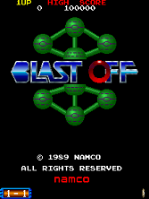 Blast Off title screen