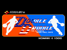 Double Dribble title screen