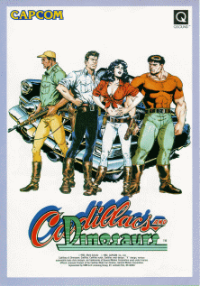 Cadillacs & Dinosaurs promotional flyer