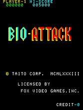 Bio-Attack title screen