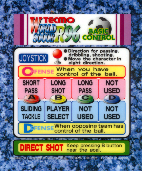 Tecmo World Soccer 