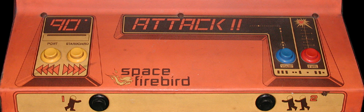 Space Firebird control panel