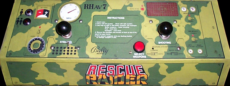 Rescue Raider control panel