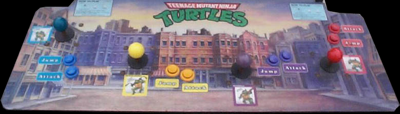 Teenage Mutant Ninja Turtles control panel