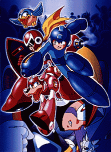 Megaman: The Power Battle promotional flyer