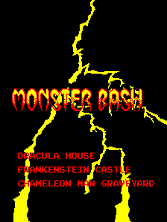 Monster Bash title screen
