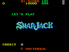 Snap Jack title screen