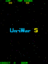 Uniwars title screen