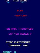 Turtles title screen