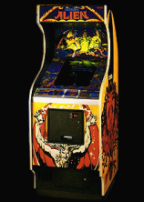 Cosmic Alien cabinet photo