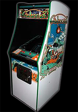 Galaxian cabinet photo