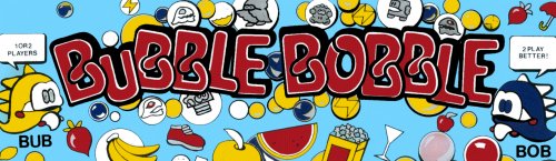 Bubble Bobble marquee