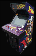 X-Men cabinet photo