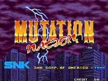 Mutation Nation title screen