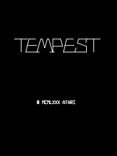 Tempest title screen