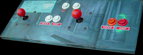 Super Contra control panel