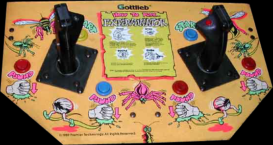 Exterminator control panel