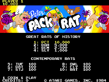 Peter Pack Rat title screen