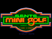 Mini Golf title screen