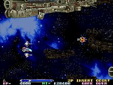 R-Type Leo gameplay screen shot