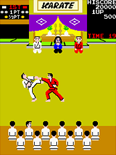 Karate Champ gameplay screen shot
