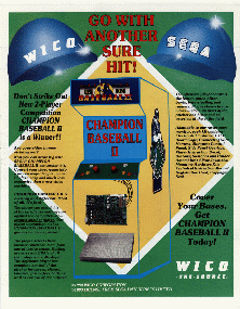 Champion Baseball II promotional flyer
