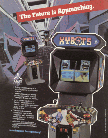 Xybots promotional flyer