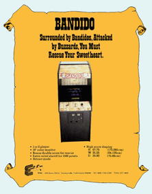 Bandido promotional flyer