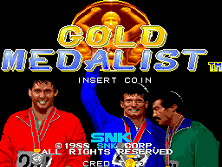 Gold Medalist title screen