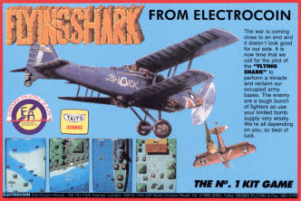 Flying Shark promotional flyer