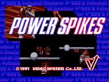 Power Spikes title screen