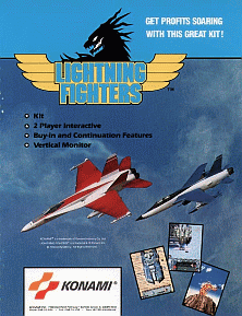 Lightning Fighters promotional flyer