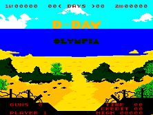 D-Day title screen