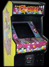 Q*Bert Qubes cabinet photo