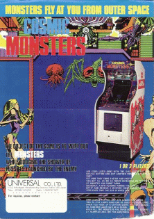 Cosmic Monsters promotional flyer