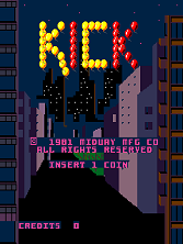 Kick title screen