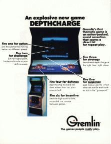 Depthcharge promotional flyer