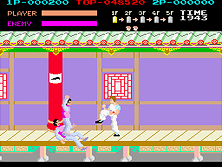 Kung-Fu Master gameplay screen shot