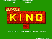 Jungle King title screen
