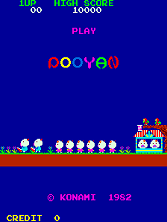 Pooyan title screen