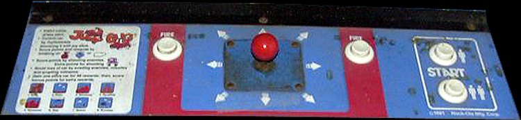 Jump Bug control panel