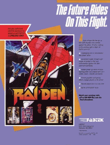 Raiden promotional flyer