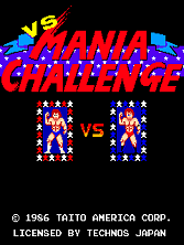 Mania Challenge title screen