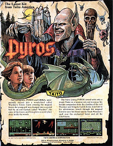 Pyros promotional flyer