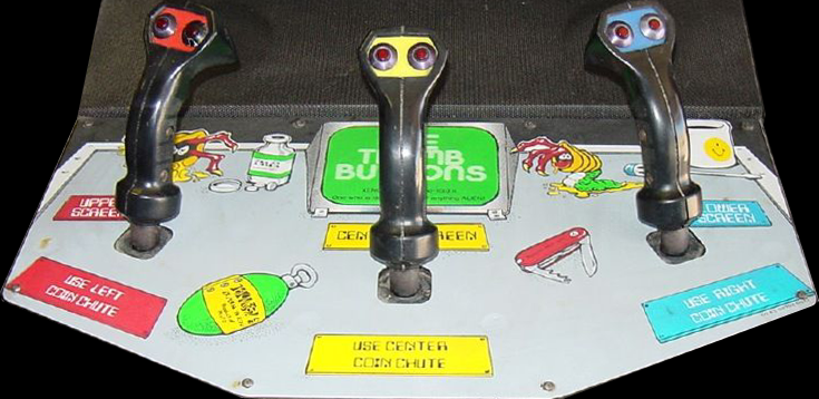 Xenophobe control panel