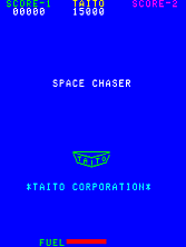 Space Chaser title screen