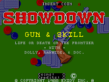 Showdown title screen
